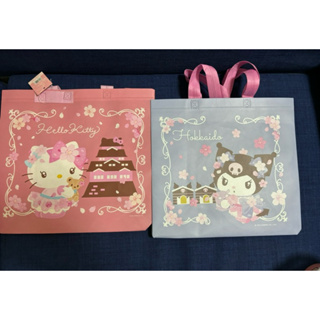 全新7-11 環保購物提袋 不織布提袋 環保袋 Hello Kitty (大阪款) /酷洛米(北海道款)