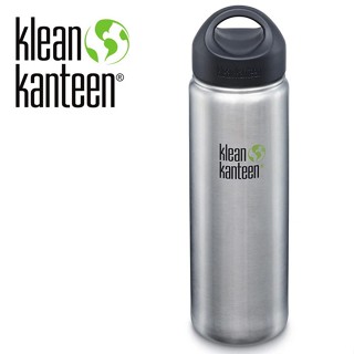 美國 Klean Kanteen 800ml 寬口不鏽鋼瓶 單層不保溫 水瓶 水壺