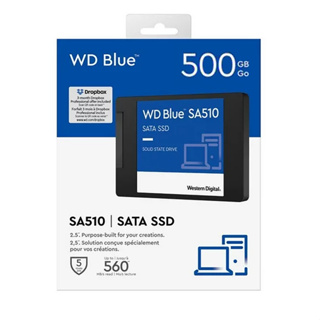 威騰 藍標 WD Blue SA510 500GB SATA 2.5 吋 SSD 固態硬碟 台灣代理商保固