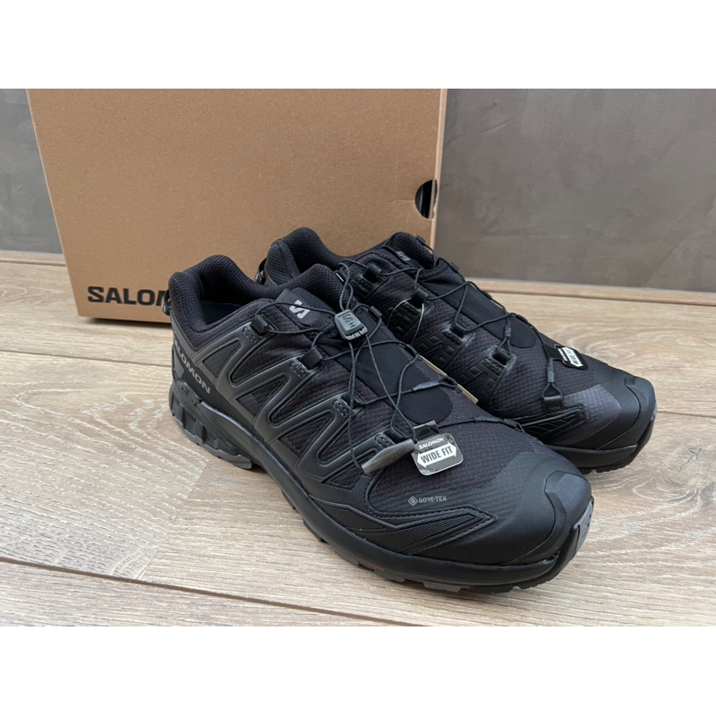 全新Salomon XA PRO 3D V9 GORE-TEX寬楦 健野鞋 尺寸UK10.5