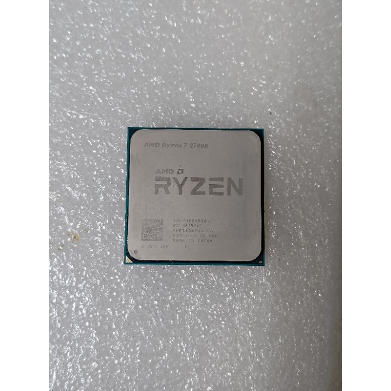 AMD Ryzen 7 2700E 45W 低功耗 8C16T AM4 R7 CPU 處理器