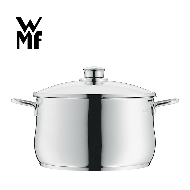 德國WMF Diadem plus 24公分 不鏽鋼湯鍋 不銹鋼湯鍋 24公分 大貴鏃鑄造系列 不沾平底鍋 單柄鍋