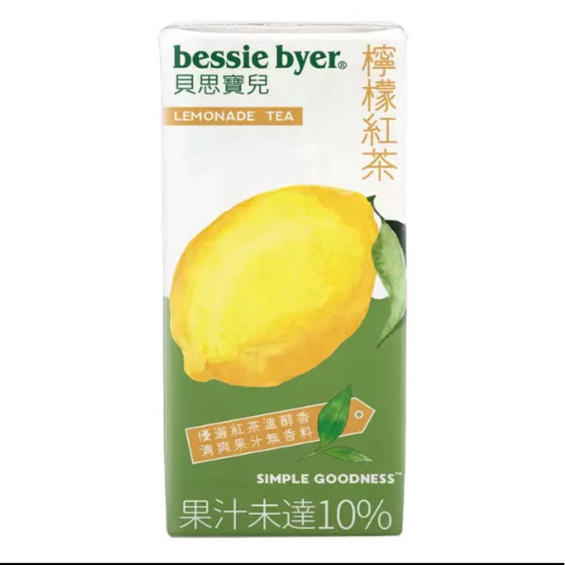 好市多分購商品-Bessie Byer 檸檬紅茶 330毫升 X 1入