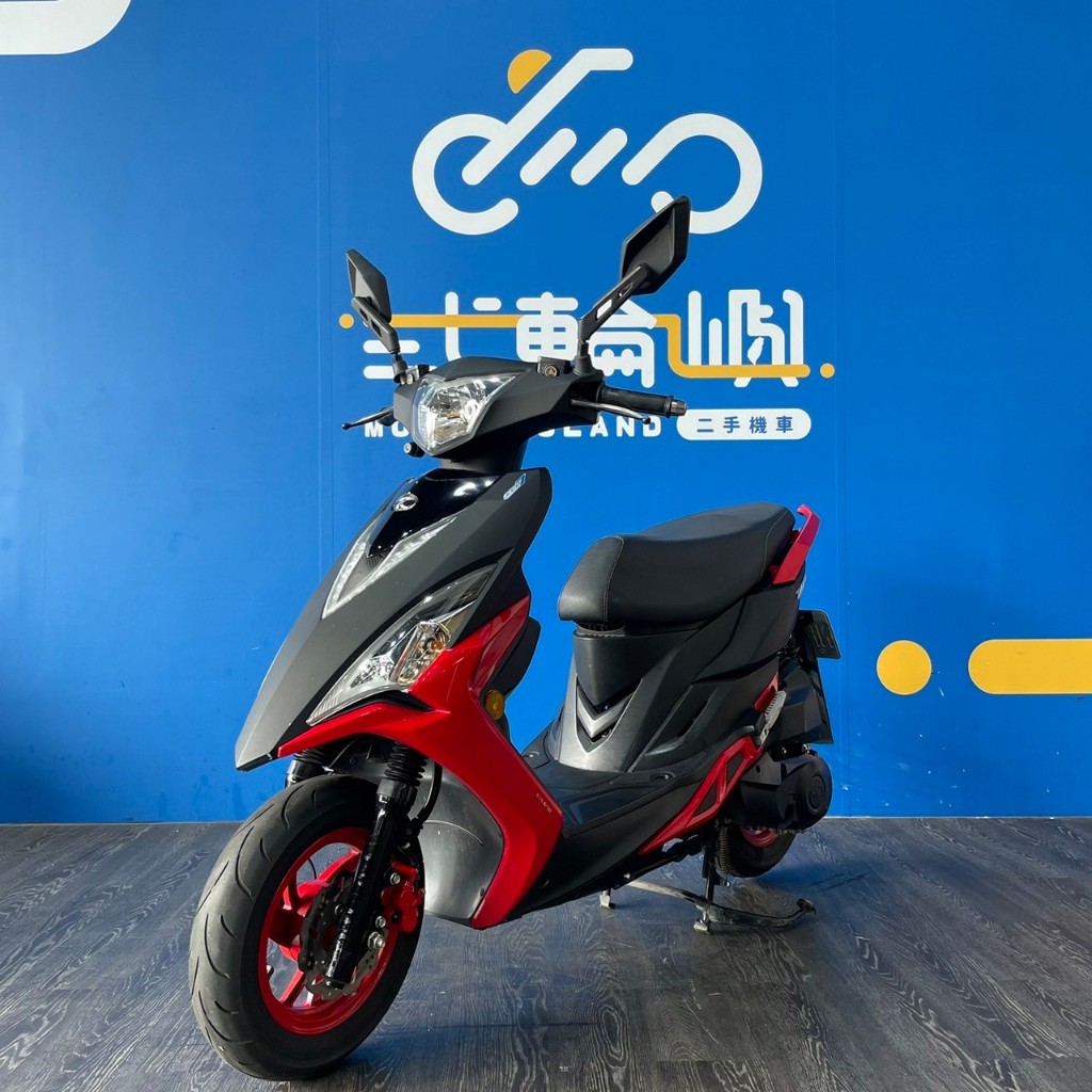 台中旗艦店 光陽 2021 VJR 125/保證實車實價/分期低利息/歡迎現場試車/台中彰化二手機車/黑 紅/0225