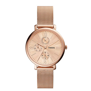 【FOSSIL】 Jacqueline Multifunction 系列玫瑰金米蘭帶石英錶(ES5098)實體店面出貨