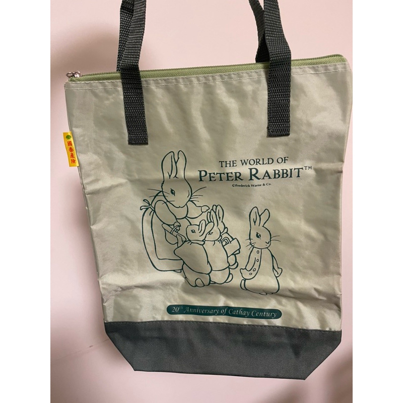 朵朵家🌹peter rabbit彼得兔購物袋 綠色 藍色 咖啡色 紫色 便當袋 小提袋 外出袋 攜帶方便 水袋 野餐袋