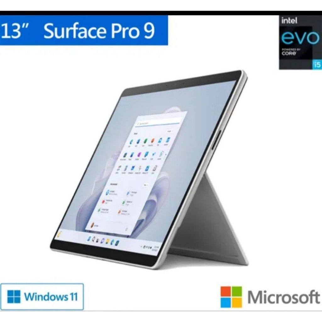 售Microsoft Surface Pro 9 (i5/16G/256G) 全新未拆 NT$32,000 可議價