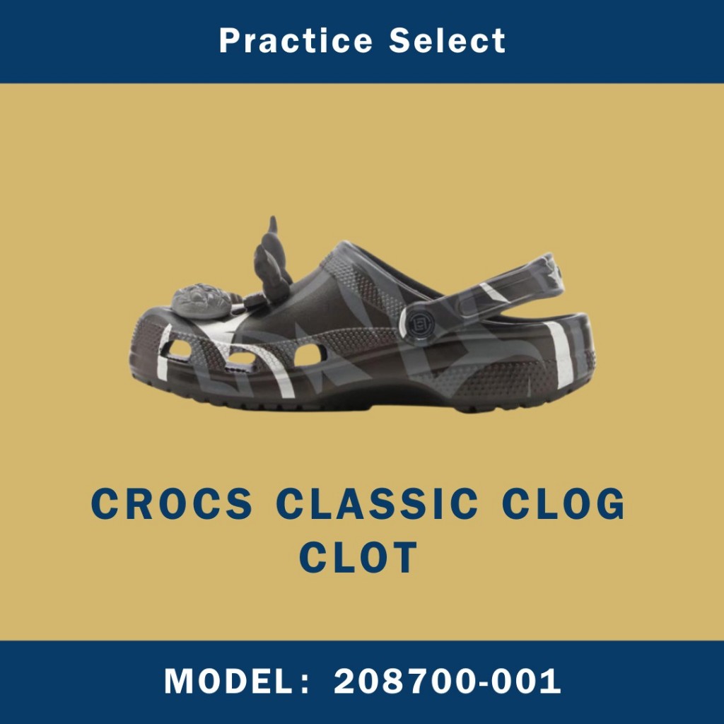 【台灣商家】CLOT X CROCS CLASSIC CLOG 208700-001