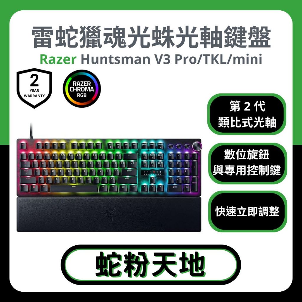 🐍蛇粉專屬天地🐍 Razer Huntsman V3 Pro /TKL/mini Analog 雷蛇獵魂光珠V3 鍵盤