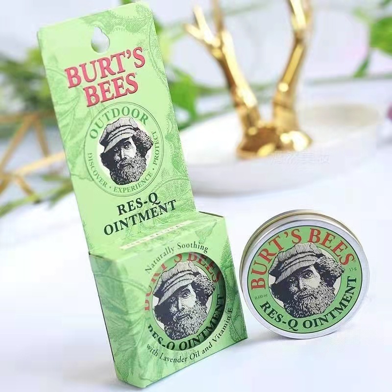 美國原裝Burts Bees/小蜜蜂紫草膏 萬用膏 15g小蜜蜂爺爺紫草霜  止癢膏 小蜜蜂紫草膏