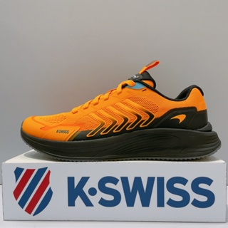 K-SWISS MCLAREN 男生 橘黑色 舒適 緩震 運動 慢跑鞋 04317861