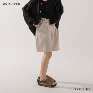 miss mini 韓國童裝 BUCKET LIST 24夏季 輕薄紗紗質 短褲 男童 女童