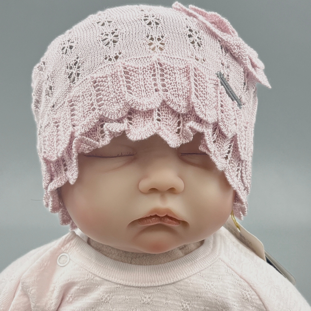 Kinloch Anderson 金安德森 台灣製 嬰幼童 女童針織帽 淑女造型帽 M/L