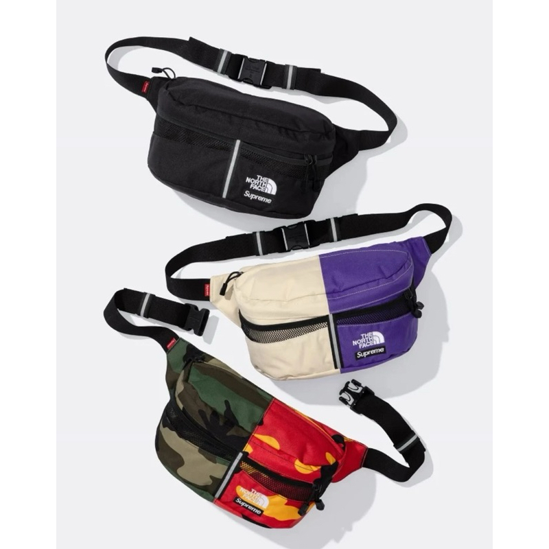 {OGC} 2024SS Supreme The North Face Splt Waist Bag 腰包 拼接