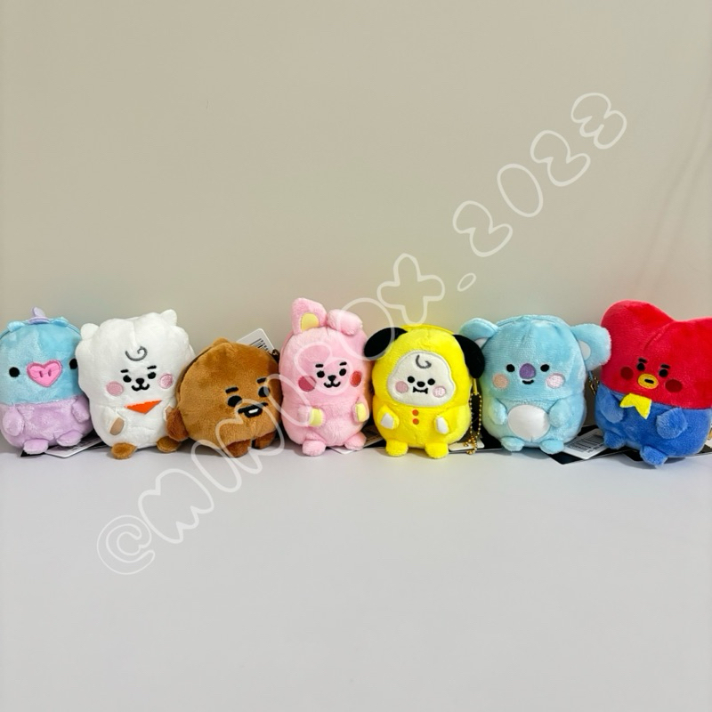 【謎你Mini】現貨🍀宇宙明星 BT21 娃娃 零錢包 吊飾（3吋）🍀BTS TATA COOKY CHIMMY