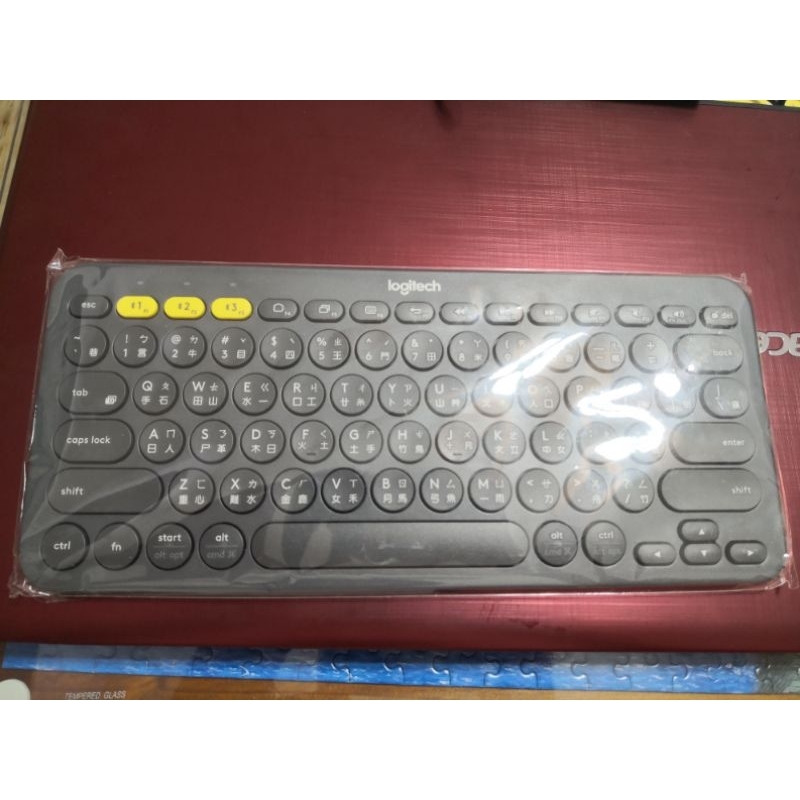 羅技Logitech藍牙無線鍵盤， K380 黑色，注音版，apple,，acer，ipad，三星