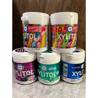 現貨LOTTE XYLITOL 日本樂天 木糖醇口香糖 7+1綜合水果 薄荷 青檸薄荷 葡萄 小小兵 綜合汽水泡泡糖