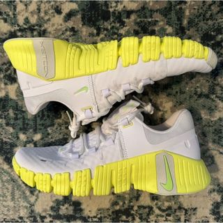 S.G W NIKE FREE METCON 5 DV3950-106 檸檬黃 白黃 訓練 健身 休閒 運動 襪套 女鞋