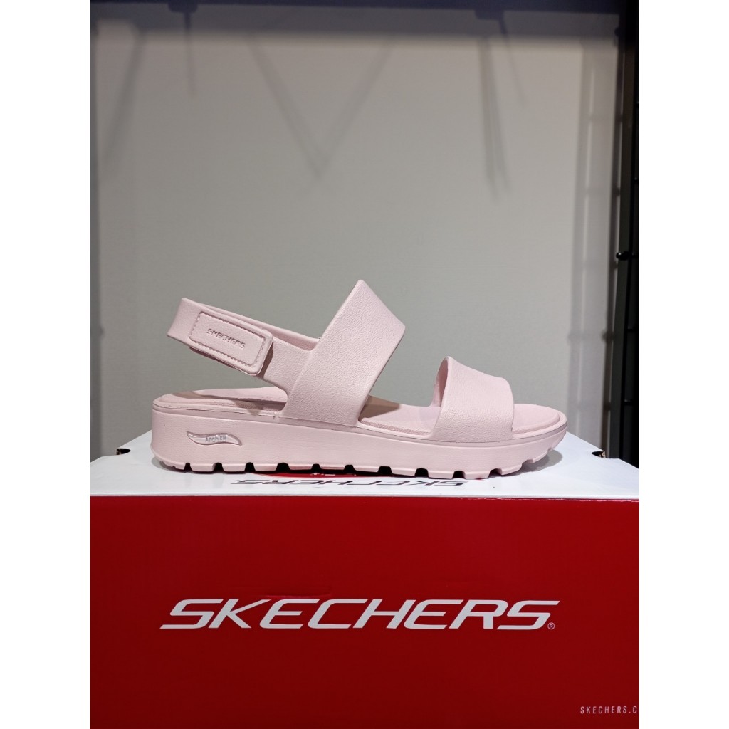 SKECHERS 女休閒系列涼拖鞋 ARCH FIT FOOTSTEPS (111380BLSH)粉色