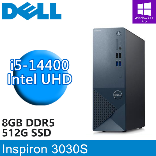 DELL Inspiron 3030S-P1508BTW(i5-14400/8G DDR5/512G/W11P)