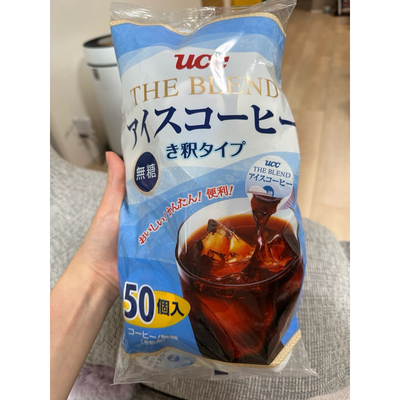 日本 現貨  UCC 無糖冰咖啡膠囊