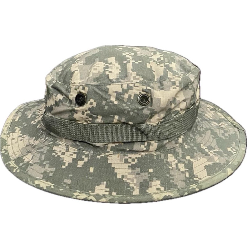 7 5/8全新 美軍公發 UCP 通用數位迷彩 闊邊帽 ACU 全地型數位迷彩 奔尼帽 圓盤帽 軍帽