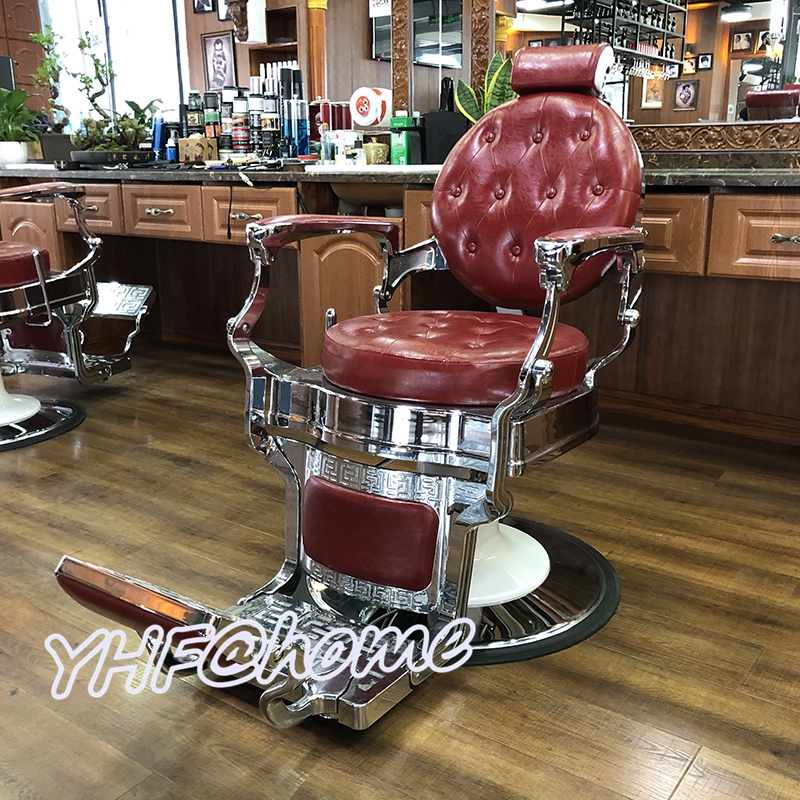 【可打統編】廠家直銷 男士油頭館理髮椅 刮鬍椅 美髮店髮廊專用椅子 可放倒剪髮椅 升降椅子