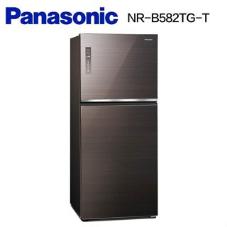 NR-B582TG-T 曜石棕 Panasonic 國際牌- ECONAVI雙門580L冰箱