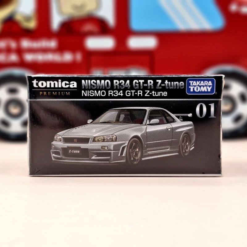 Tomica Premium 01 NISMO R34 GTR Z-tune 稀有新包裝