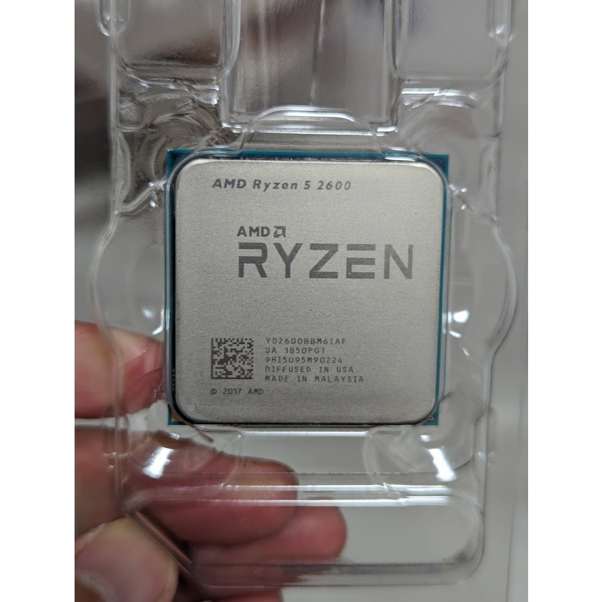 [二手] AMD Ryzen 5 2600 無風扇