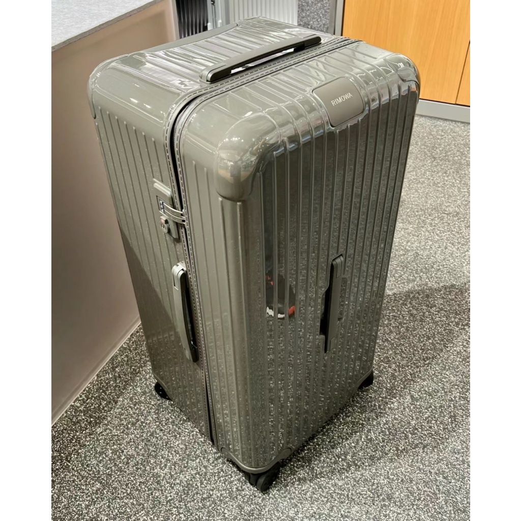 99成新（現貨）RIMOWA Essential Trunk Plus 33寸 灰色 行李箱 旅行箱 83280831