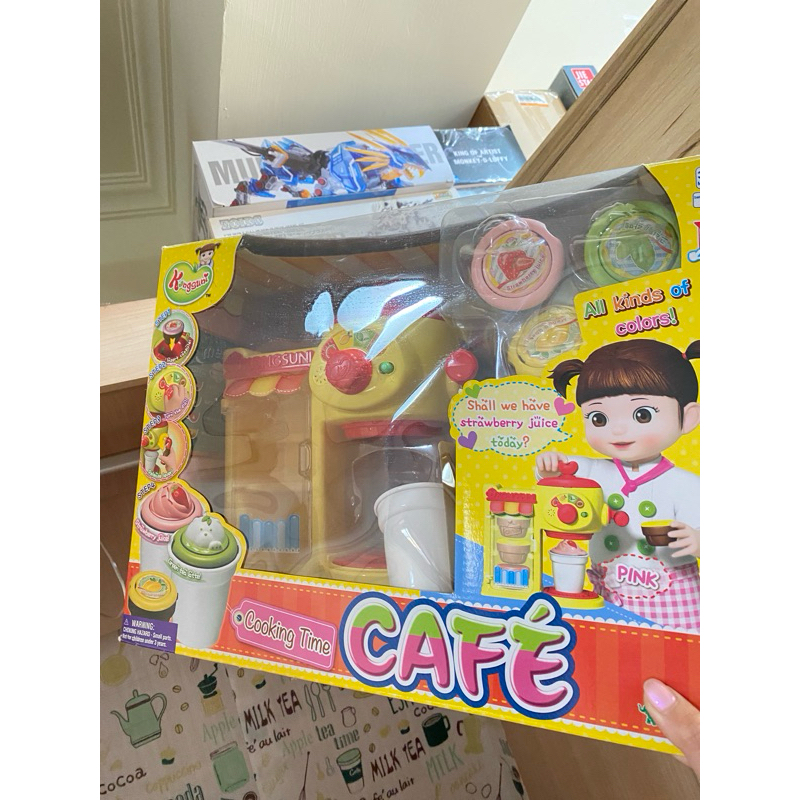 二手 咖啡組 小荳子 韓國 玩具
