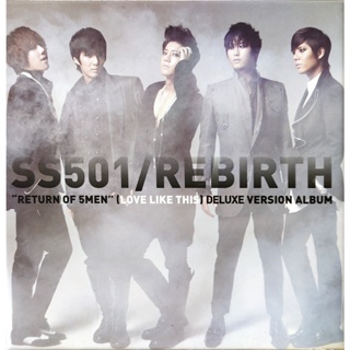 韓國唱片-CD-SS501 REBIRTH RETURN OF 5MEN" LOVE LIKE THIS CD+DVD