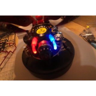 八田元氣小棧:日版新品 Robotime ROKR 立體 組裝模型 偵查甲蟲 MI02 發光.可動
