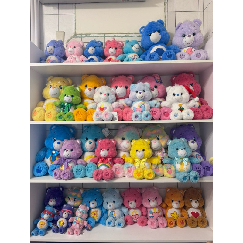 Carebears Care Bears 出清 1元起標 泰迪熊 彩虹熊 安撫熊 療癒熊