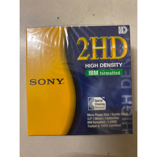 Sony 2HD 3.5吋磁碟片(10片/盒)