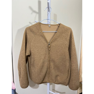Uniqlo 絨毛外套 M碼 二手狀況良好