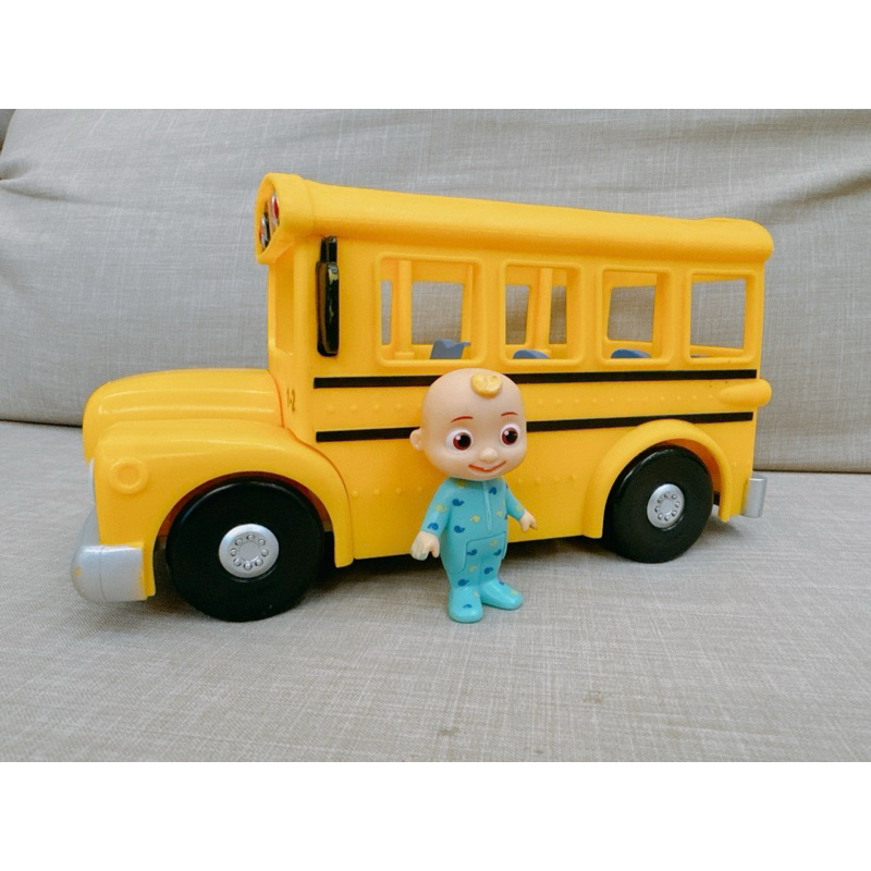 二手 正版 Cocomelon 音樂小巴士/JJ豪華音樂巴士/音樂學習小巴士 校車 公車 音樂玩具
