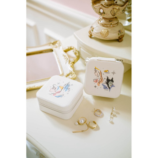 【現貨】迪士尼公主 公主系列 睡美人 飾品盒 飾品收納盒 珠寶收納盒 隨身攜帶盒 飾品收納包 飾品隨身包