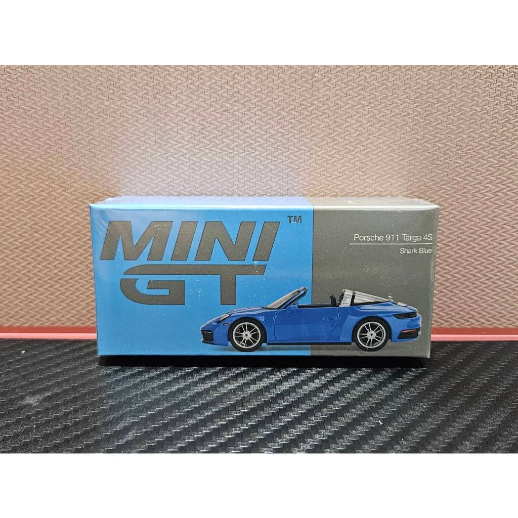 【模型娜】MINIGT #610 Porsche 911 Targa 保時捷 藍色