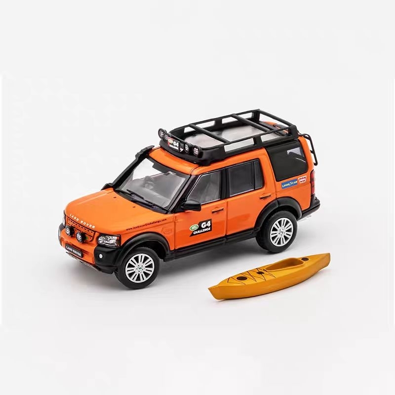 （現貨）GCD 1:64 Land Rover Discovery 4 SUV 橙色改裝款 #341