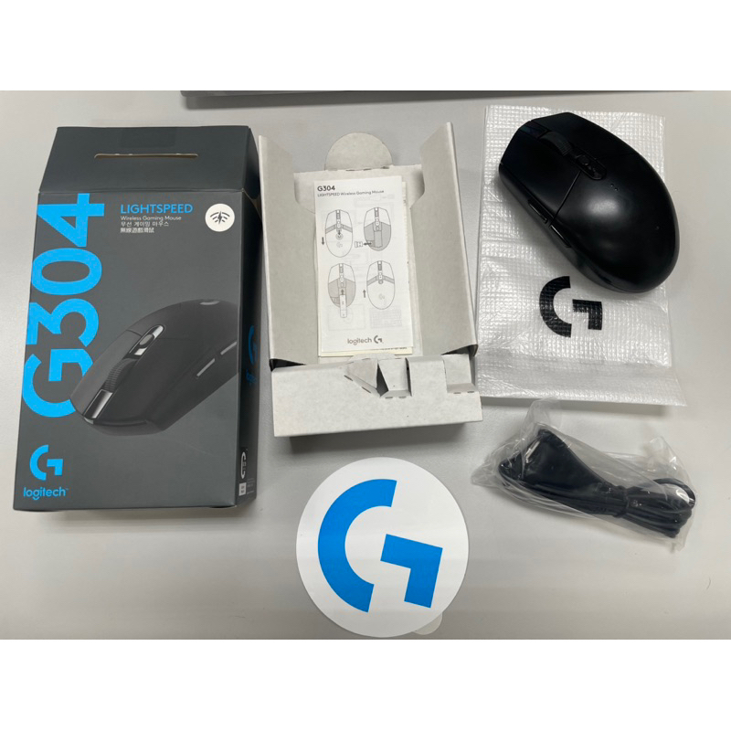 二手 羅技 G304 無線藍牙滑鼠 請看商品描述