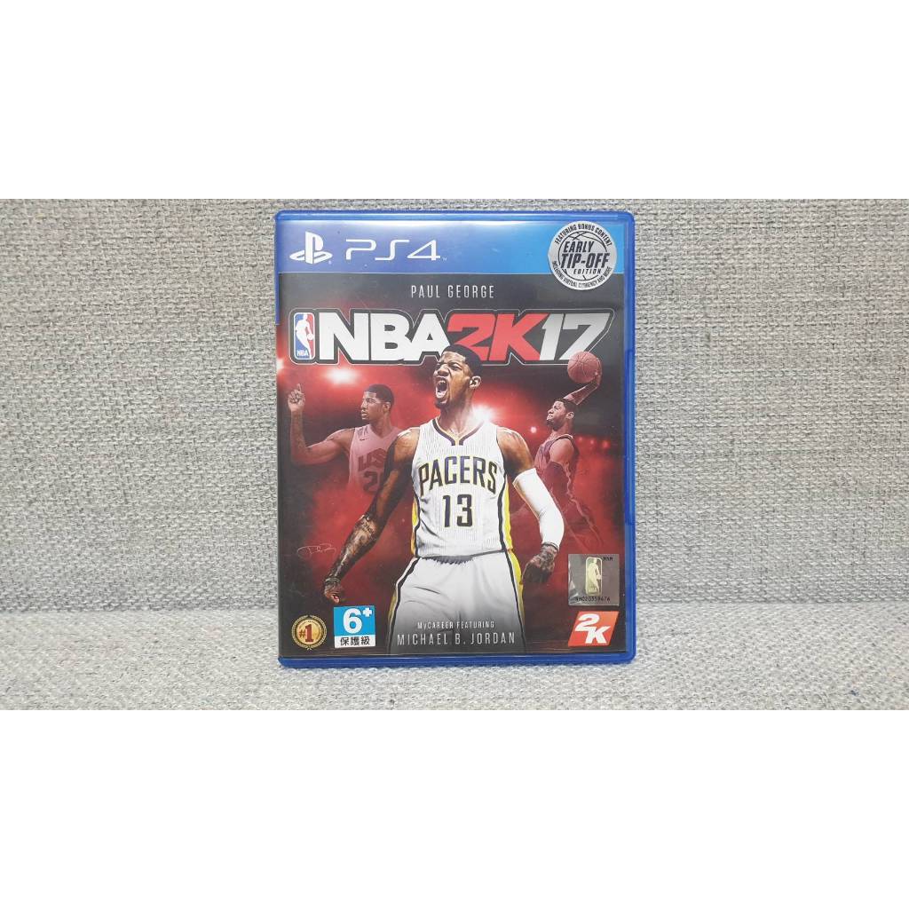 PS4 二手 NBA 2k17 中文版 輕微刮痕