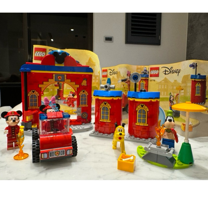 二手LEGO 樂高-10776米奇和朋友們的消防局（迪士尼）