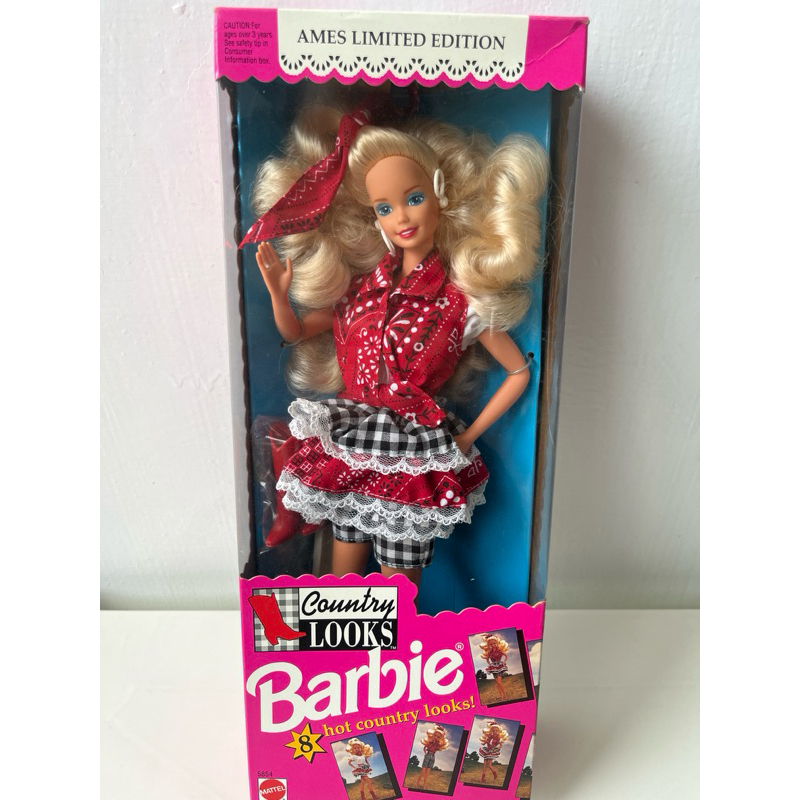 Barbie 1992 Country Looks barbie Mattel 美泰兒 鄉村風格芭比娃娃 現貨