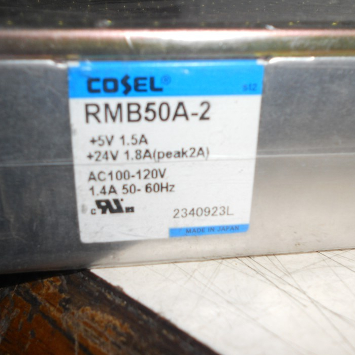 日本COSEL電源供應器RMB50A-2 100-120V 5V-1.5A  24V--1.8A 二種輸出(D1)