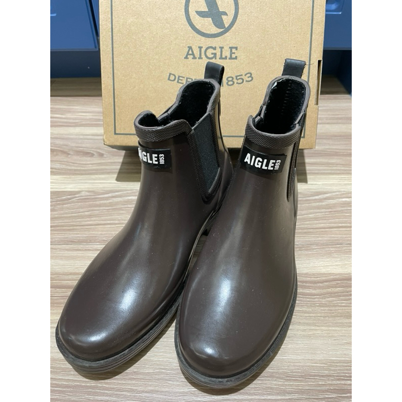 AIGLE 短筒靴 38/24 百貨正貨