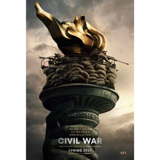 電影 帝國浩劫：美國內戰 Civil War 海報 A3
