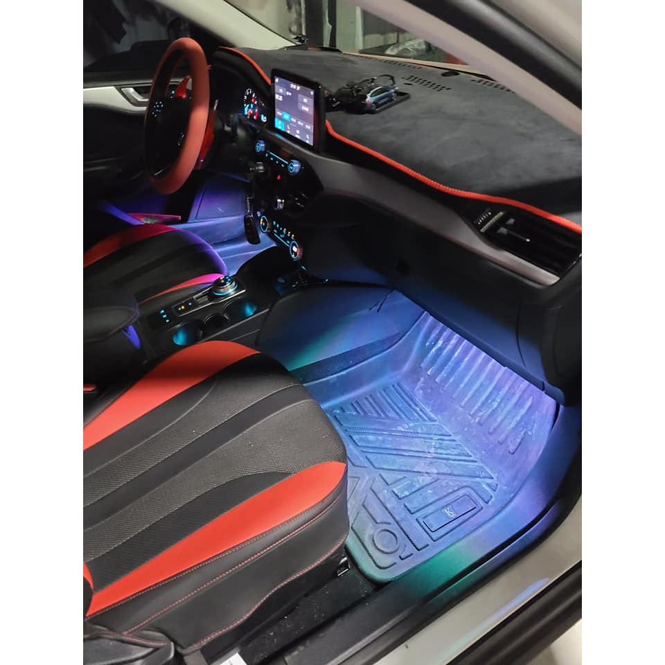 福特 FOCUS MK4 4.5 遙控可調式 LED燈條 氣氛燈 腳底燈 腳踏燈 照明燈 車內照明燈 車內氣氛燈