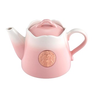 Starbucks 星巴克 2023年 櫻花杯系列 櫻色女神茶壺473ml